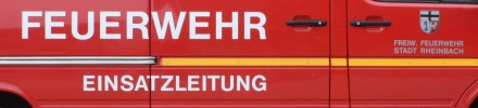 Einsatzleitwagen der Feuerwehr Rheinbach